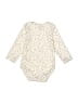 Baby Essentials Print Ivory Long Sleeve Onesie 6-9 MO / 9 MO - photo 2