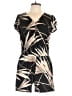 White House Black Market Graphic Black Romper Size M - photo 1