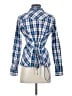 Assorted Brands Plaid Blue Long Sleeve Button-Down Shirt Size S - photo 2