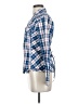 Assorted Brands Plaid Blue Long Sleeve Button-Down Shirt Size S - photo 5