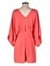 ASOS 100% Polyester Solid Orange Romper Size 6 - photo 2