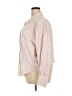 Torrid Stripes Pink Long Sleeve Button-Down Shirt Size 4X Plus (4) - photo 5