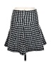 Unbranded Houndstooth Black Casual Skirt Size XS (estimated) - photo 2