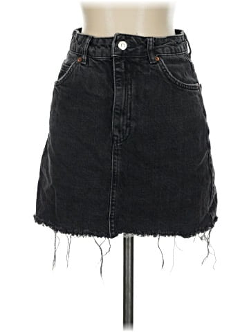 Topshop Denim Skirt (view 1)