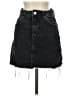 Topshop Black Denim Skirt Size 4 - photo 1