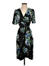 Zara Basic Print Black Cocktail Dress Size S - photo 1