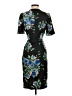 Zara Basic Print Black Cocktail Dress Size S - photo 2