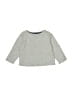 Baby Boden 100% Cotton Gray Long Sleeve Top Size 0-3 mo - photo 1