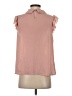 Shein 100% Polyester Pink Sleeveless Blouse Size S - photo 2