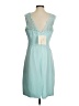 LanTing Bride 100% Polyester Teal Blue Cocktail Dress Size XXS (estimated) - photo 2