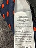 J.Crew Collection 100% Silk Polka Dots Orange 3/4 Sleeve Silk Top Size XXS - photo 8