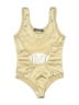 Assorted Brands 100% Lycra Metallic Gold One Piece Swimsuit Size 6 - photo 1