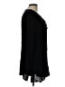 Neiman Marcus 100% Rayon Black Long Sleeve Blouse Size L - photo 4