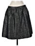 Halogen Metallic Silver Casual Skirt Size 4 - photo 2