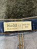 Mudd 100% Cotton Blue Denim Shorts Size 17 - photo 3