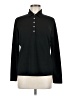 Bermuda Sands 100% Polyester Black Long Sleeve Blouse Size M - photo 1