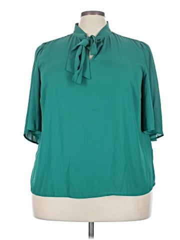 ELOQUII 3/4 Sleeve Blouse (view 1)