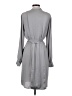 BCBGMAXAZRIA 100% Polyester Solid Gray Casual Dress Size S - photo 2