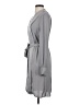 BCBGMAXAZRIA 100% Polyester Solid Gray Casual Dress Size S - photo 5