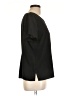 Notations 100% Polyester Black Short Sleeve Top Size L - photo 4