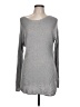 Joan Vass Silver Pullover Sweater Size L - photo 1