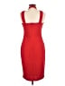 Bebe Solid Red Cocktail Dress Size 8 - photo 2