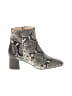 Diane B. Gray Black Ankle Boots Size EU 37 - photo 1