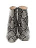 Diane B. Gray Black Ankle Boots Size EU 37 - photo 2