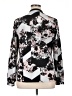 Attention 100% Polyester Print Gray Long Sleeve Blouse Size XL - photo 2