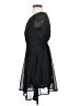 159 MA 100% Polyester Polka Dots Black Cocktail Dress Size S - photo 5
