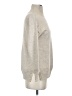 Poof! Solid Tan Turtleneck Sweater Size S - photo 4