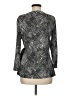 Ann Taylor Silver Long Sleeve Top Size M - photo 2