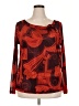i.e. Red Long Sleeve Blouse Size 2X - photo 1