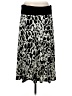 Unbranded Animal Print Silver Black Casual Skirt Size M (estimated) - photo 2
