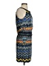 BCBGMAXAZRIA Chevron-herringbone Blue Casual Dress Size XS - photo 4