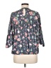 Time and Tru Gray 3/4 Sleeve Blouse Size M - photo 2
