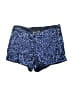 Sara Boo 100% Polyester Stars Blue Shorts Size S - photo 1