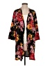 Slinky Brand Floral Black Kimono Size S - photo 1