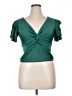 MadRag Green Short Sleeve Top Size 1X - photo 1