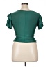 MadRag Green Short Sleeve Top Size 1X - photo 2