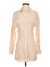 Topshop Ivory Long Sleeve Blouse Size 4 - photo 1