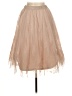 Alya 100% Polyester Tan Formal Skirt Size M - photo 2