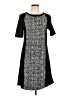 Metrostyle Tweed Black Casual Dress Size 12 - photo 1