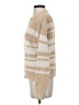 Veda 100% Cotton Stripes Tan Pullover Sweater Size S - photo 5
