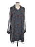 CAbi 100% Polyester Paisley Blue Casual Dress Size M - photo 1