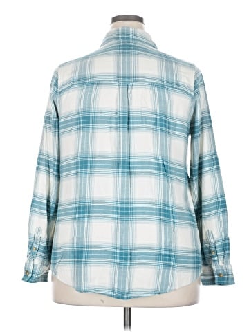Caslon Long Sleeve Button-Down Shirt (view 2)