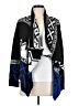 Flying Tomato 100% Polyester Aztec Or Tribal Print Black Cardigan Size M - photo 1