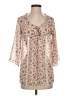 Decree 100% Polyester Ivory 3/4 Sleeve Blouse Size S - photo 1
