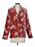 Ellison 100% Polyester Floral Red Blazer Size S - photo 1