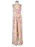 Express Floral Pink Jumpsuit Size XS - photo 1